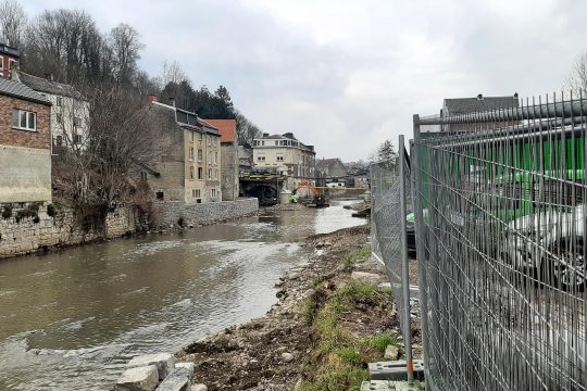 Hochwasserfolgen in Verviers - März 2023 (Bild: Manuel Zimmermann/BRF)