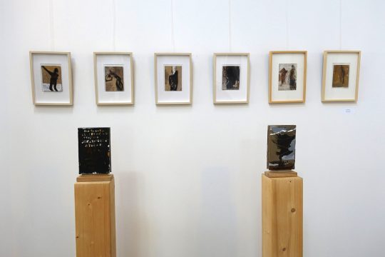 Kunstforum Ostbelgien stellt im BRF-Funkhaus in Eupen aus: Irene Kohnen (Bild: Sylke Tegtmeier/BRF)