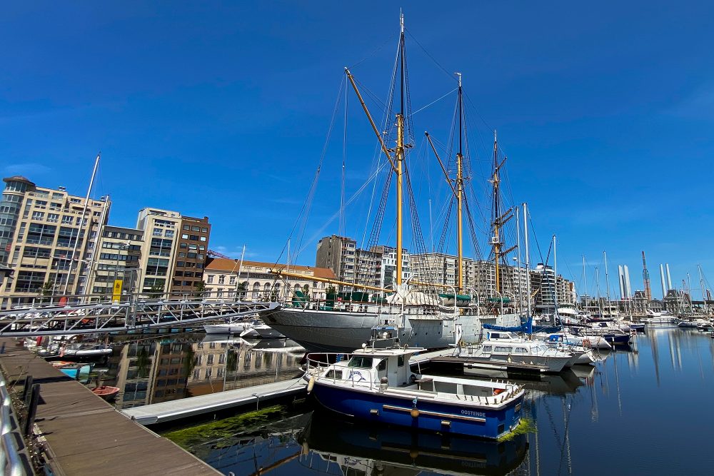 Das Museumsschiff "Mercator" in Ostende (Bild: Thierry Roge/Belga)