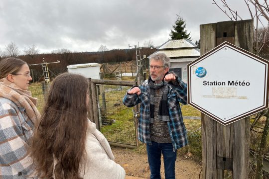 Forschungsstation auf Mont Rigi