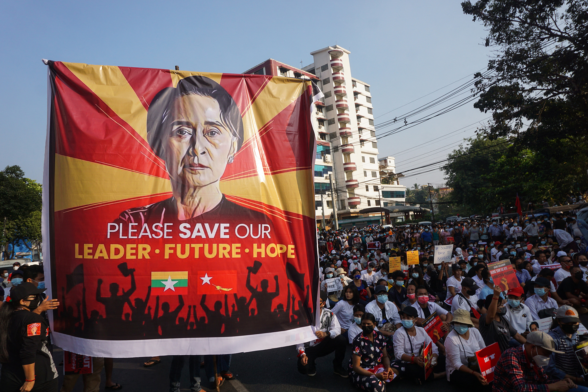 Myanmars von der Junta eingesetzte Wahlkommission hat Aung San Suu Kyis Nationale Liga für Demokratie (NLD) aufgelöst (Archivbild: AFP)