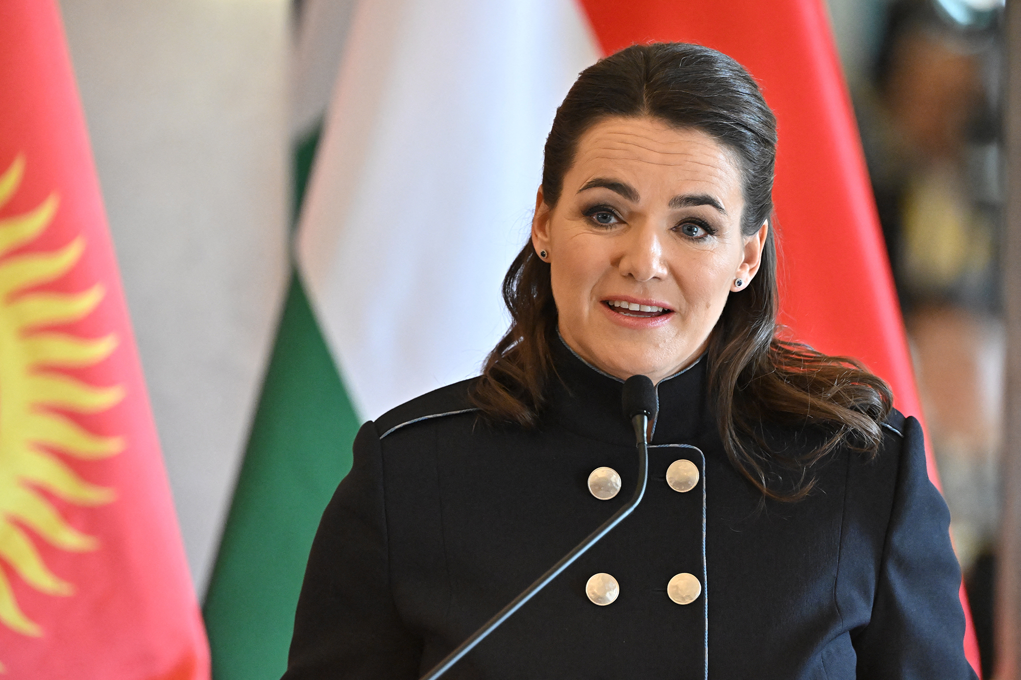 Die ungarische Präsidentin Katalin Novak