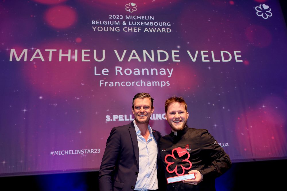 Mathieu Vande Velde vom "Roannay" in Francorchamps erhält seinen ersten Michelin-Stern (Bild: Benoit Doppagne/Belga)
