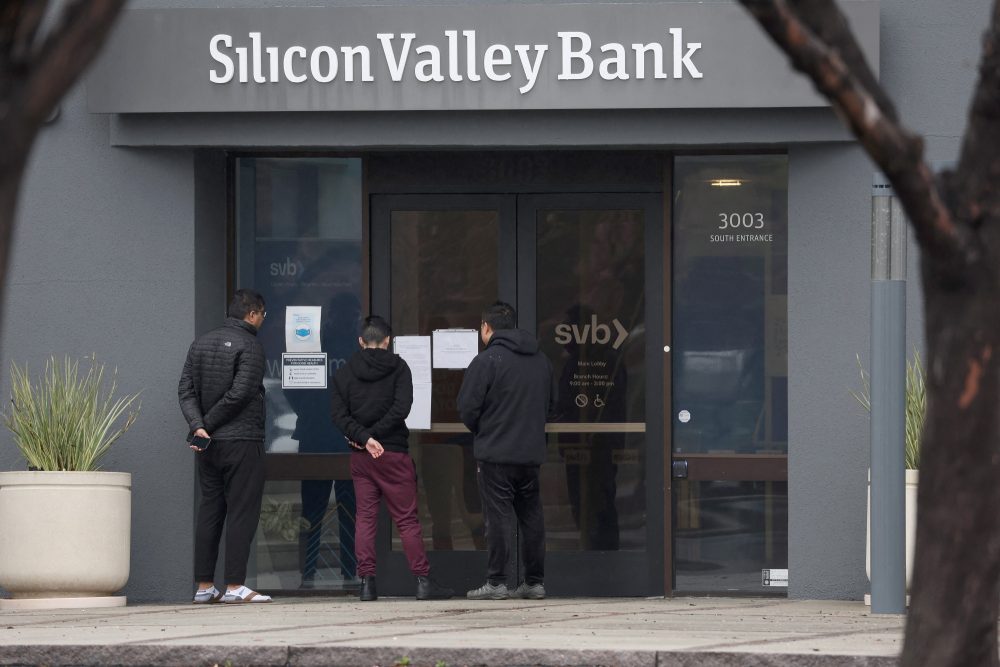 Silicon Valley Bank (Bild: Justin Sullivan / Getty Images/AFP)