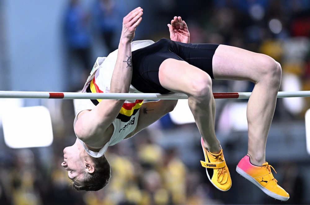 Thomas Carmoy und die belgischen Leichtathleten schafften mit sechsmal Edelmetall bei der Hallen-EM in Istanbul eine beeindruckende Bilanz (Bild: Jasper Jacobs/Belga)