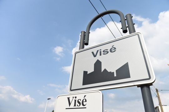 Ortsschild Visé