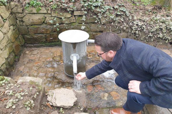 Kelmis will sein Wasser groß rausbringen (Bild: Lena Orban/BRF)