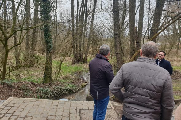 Kelmis will sein Wasser groß rausbringen (Bild: Lena Orban/BRF)