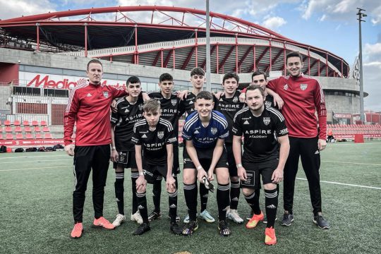 Inklusion durch Sport: Gemeinsames Projekt vom ZFP und der AS Eupen (Bild: ZFP)