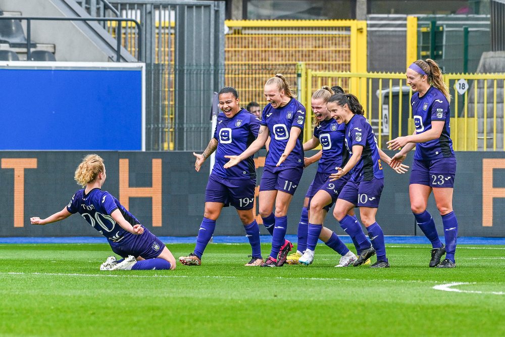 In der belgischen Frauenfußball-Liga ist der RSC Anderlecht erneut Landesmeister (Bild: Stijn Audooren/Belga)