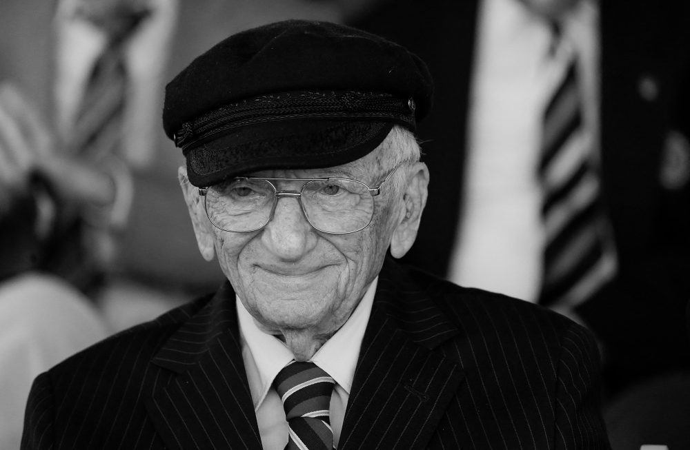 Benjamin Ferencz im Juli 2015 (Archivbild: Kena Betancur/AFP)