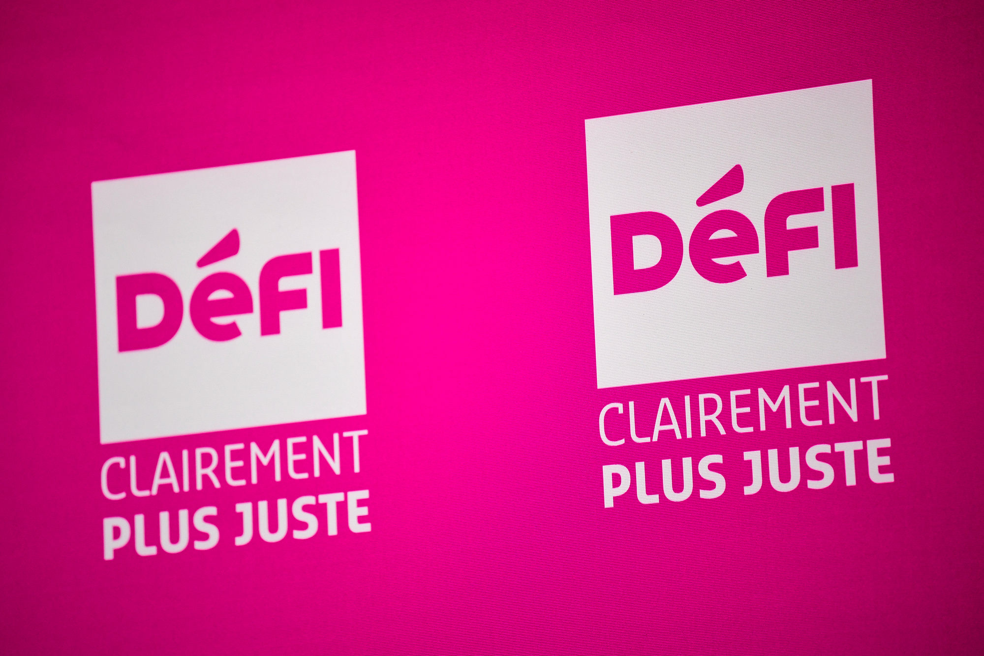 Logo der Partei DéFI (Illustrationsbild: Laurie Dieffembacq/Belga)