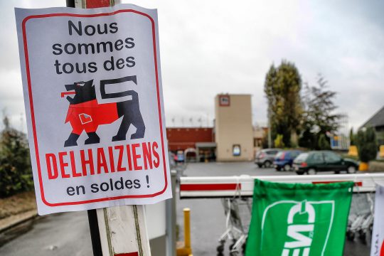Delhaize (Illustrationsbild: Bruno Fahy/Belga)