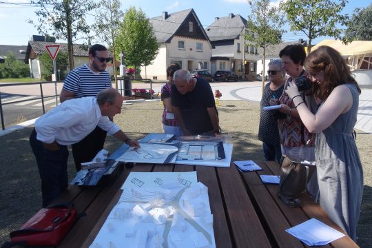 Vorstellung eines Leader-Projekts (Bild: WFG)