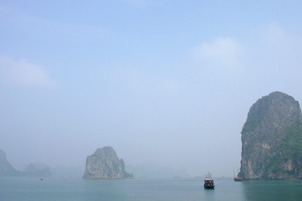 Die Halong-Bucht in Vietnam