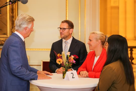 Die "Helden des Alltags" haben König Philippe getroffen (Bild: BeHeroes)