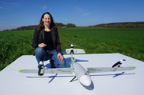 Johanna Holsten, Geschäftsführerin der FlyXdrive GmbH