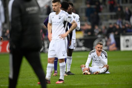 Boris Lambert während eines Spiels gegen Antwerpen am 2. April (Bild: John Thys/Belga)
