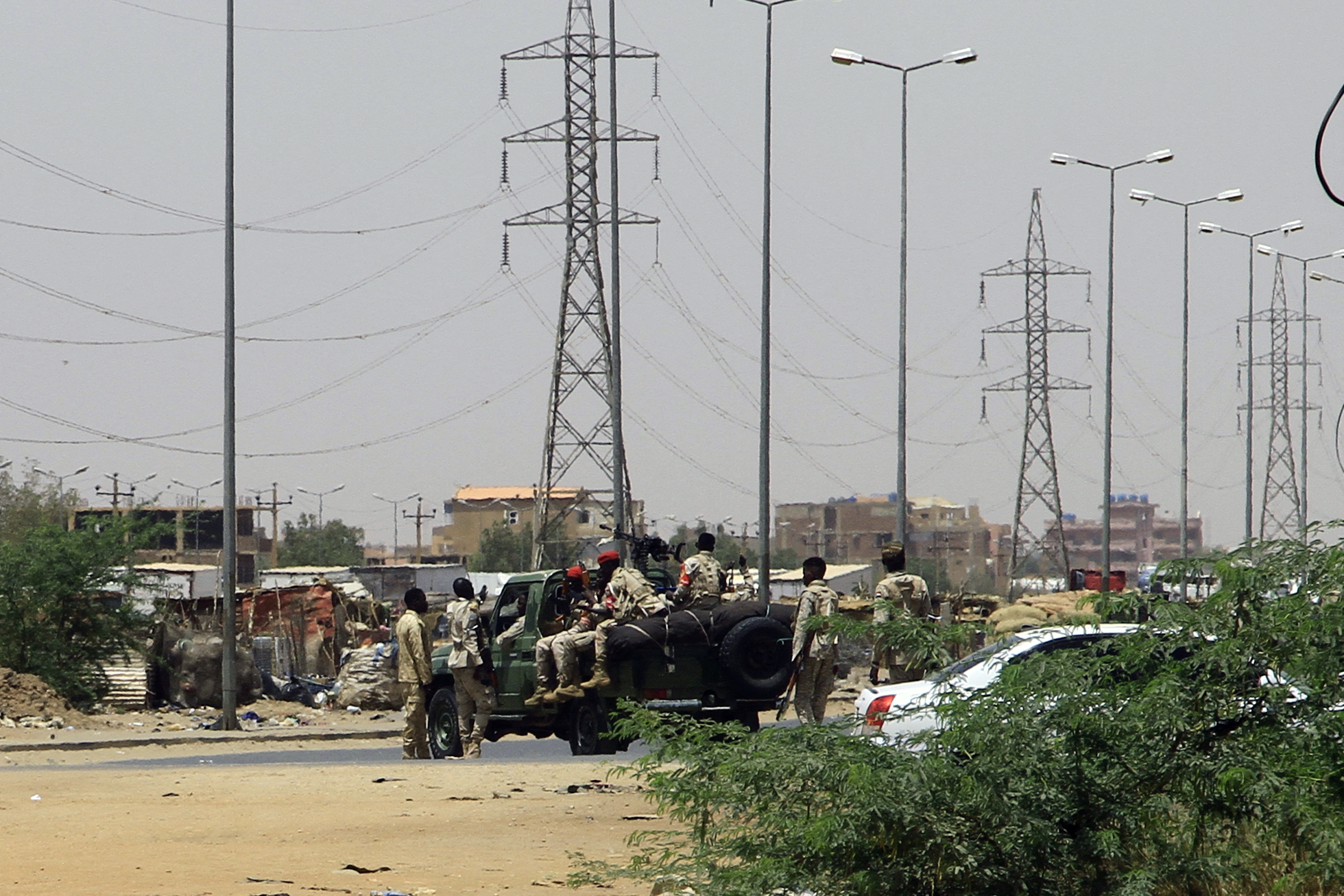 Sudanesische Soldaten in der Hauptstadt Khartum (Bild: AFP)