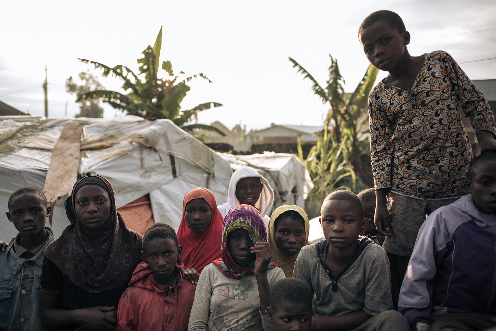 Flüchtlingskinder im Ostkongo
