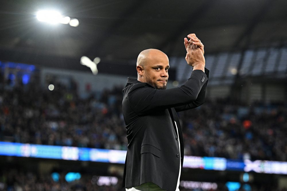 Burnley-Trainer Vincent Kompany am 20. März 2023