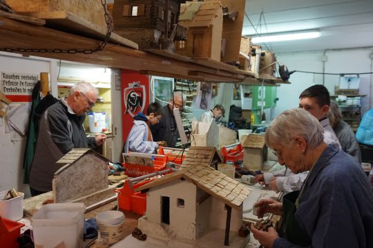 Krippenatelier für Kinder bei der Krippana
