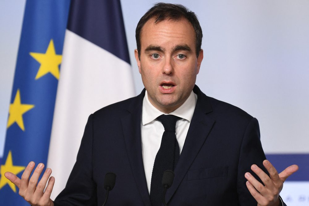 Frankreichs Verteidigungsminister Lecornu (Bild: Bertrand Guay/AFP)