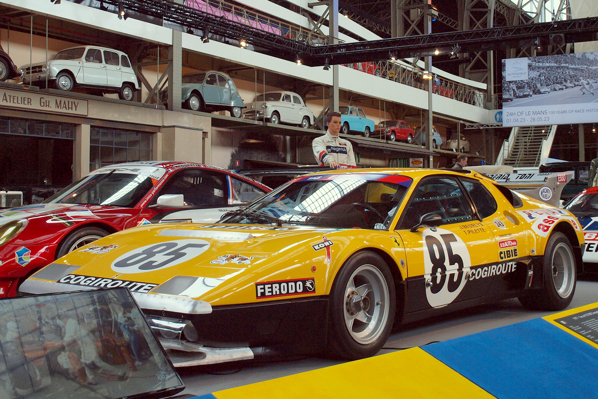Ausstellung zum "24-Stunden-Rennen" von Le Mans im Autoworld-Museum in Brüssel (Bild: Boris Schmidt/BRF)
