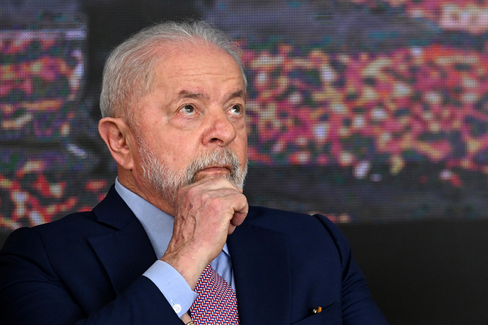 Brasiliens Präsident Lula da Silva (Bild: Evaristo Sa/AFP)