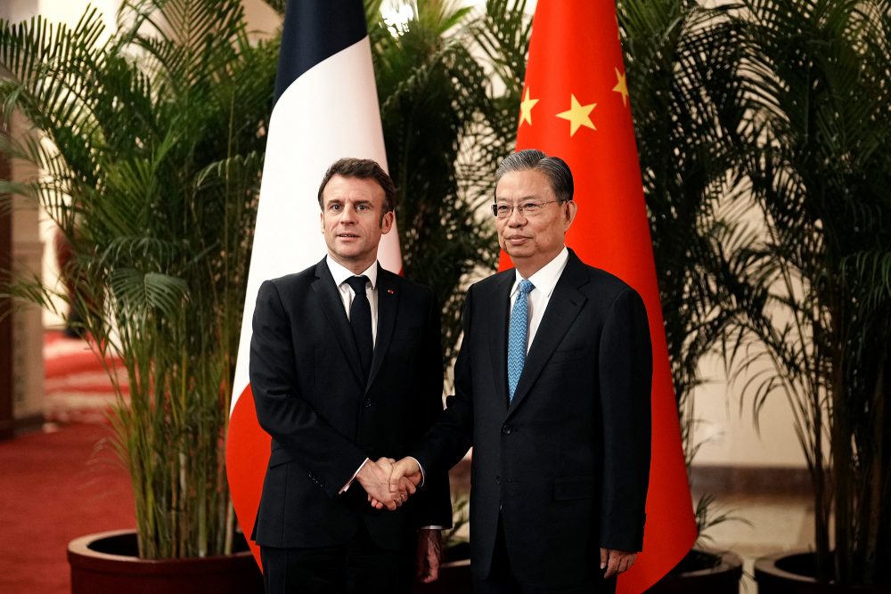 Der französische Präsident Macron besucht China