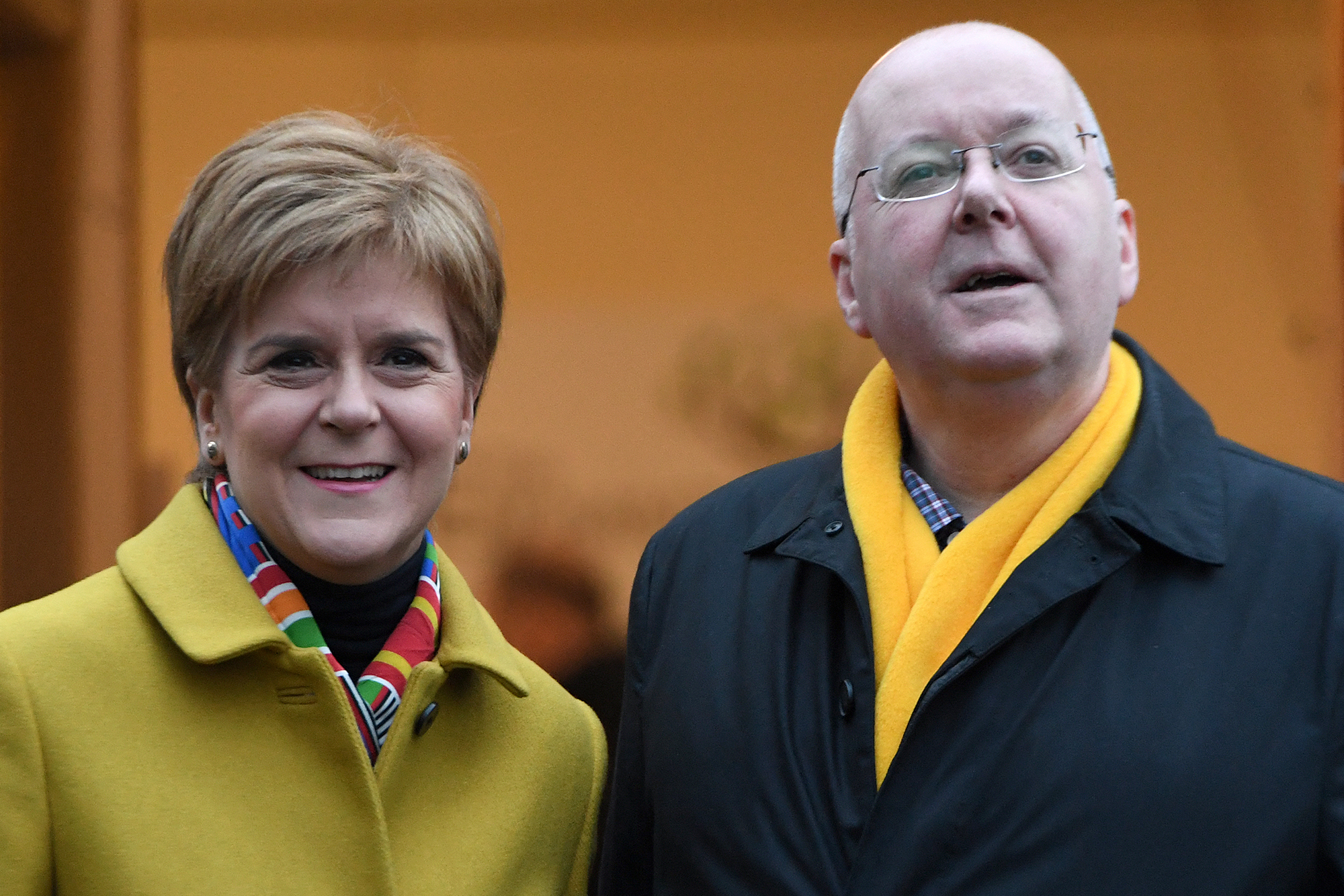 Die frühere schottische Regierungschefin Nicola Sturgeon und ihr Mann Peter Murrell (Archivbild)