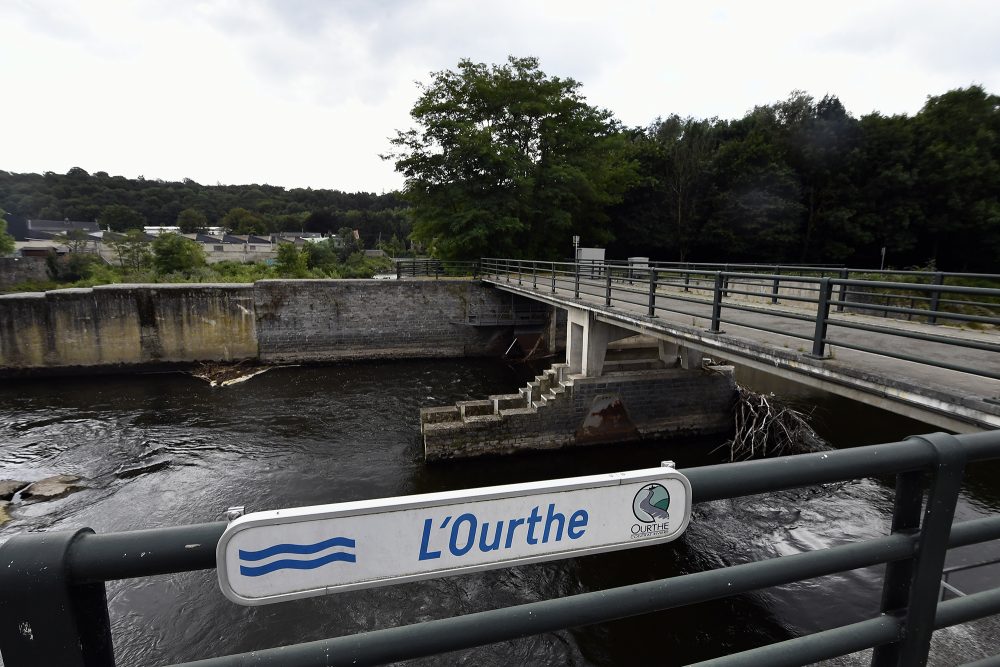 Die Ourthe bei Lüttich