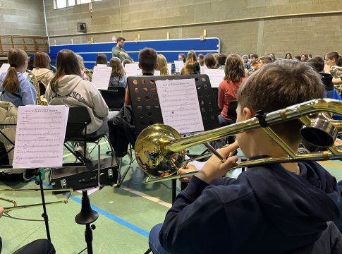 Play-In Junior Edition: Probe vor dem Abschlusskonzert (Bild: Robin Emonts/BRF)