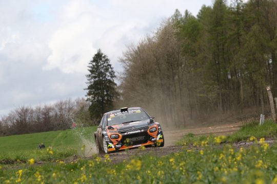 Maxime Potty und Renaud Herman gewinnen die Rallye de Wallonie (Bild: BRC)
