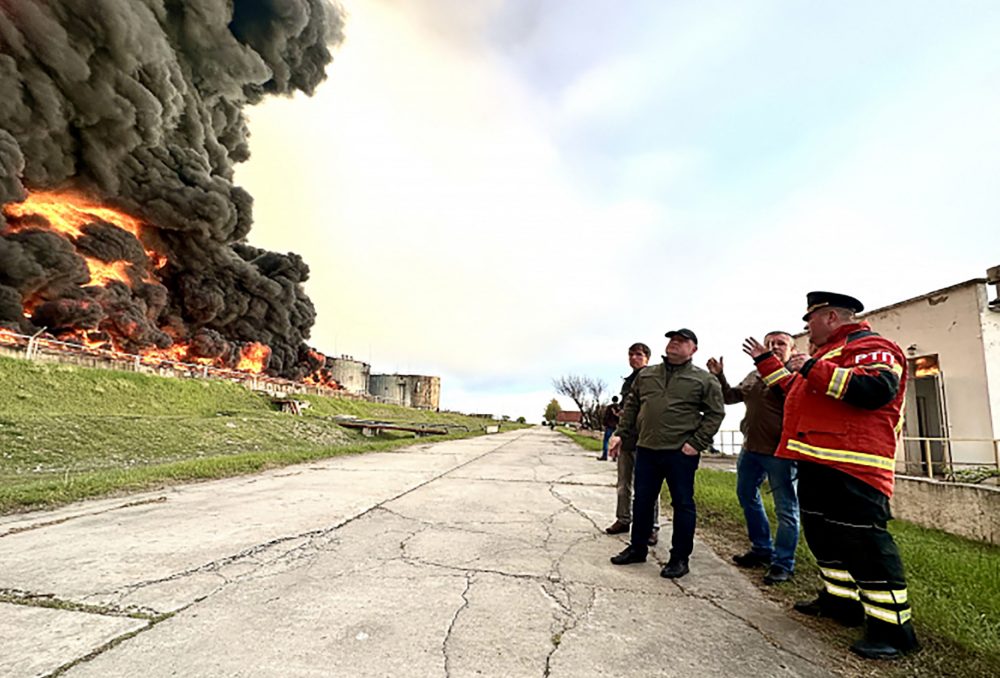 Rauchwolke in Sewastopol (Bild: Government of Sevastopol / AFP)