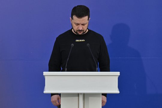 Der ukrainische Präsident Wolodymyr Selenskyj (Bild: Ukranian Presidzntial Press Service/AFP)