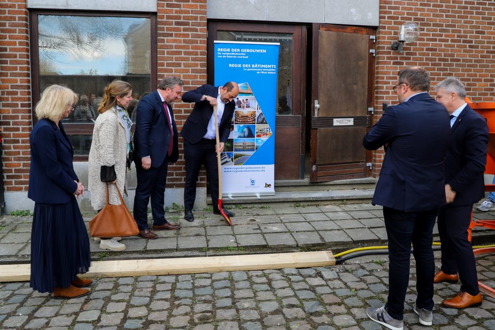 Staatsarchiv in Eupen: Startschuss für die Bauarbeiten