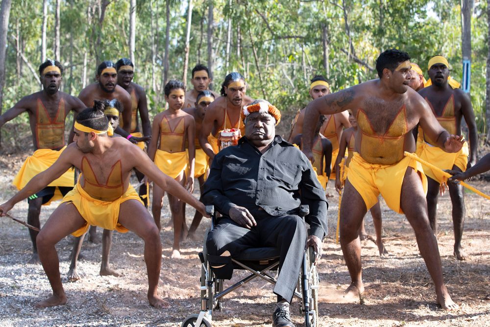 Yunupingu 2019 beim Garma Festival im Arnhemland im australischen Northern Territory (Archivbild: Peter Eve/Yothu Yindi Foundation/AFP)