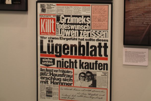 Internationales Zeitungsmuseum Aachen präsentiert Ausstellung zur Geschichte der Berichterstattung (Bild: Victoria Wolf/BRF)
