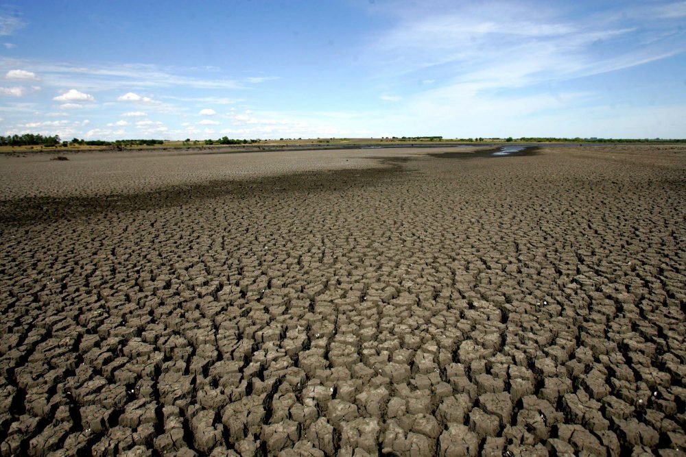 Ausgetrockneter See in Uruguay (Archivbild: Ivan Franco/EPA)