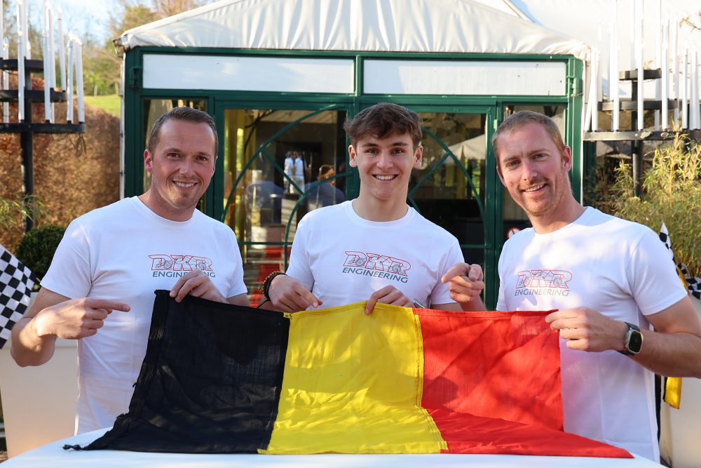 Tom Van Rompuy (35), Ugo de Wilde (20) und Maxime Martin (37) bilden 'Team Belgium' für die Jubiläumsausgabe von Le Mans (Bild: Georges Decoster)