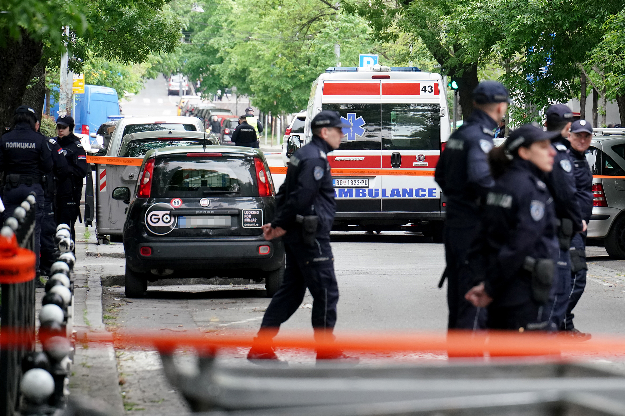 Amoklauf an einer Schule in Belgrad, Serbien