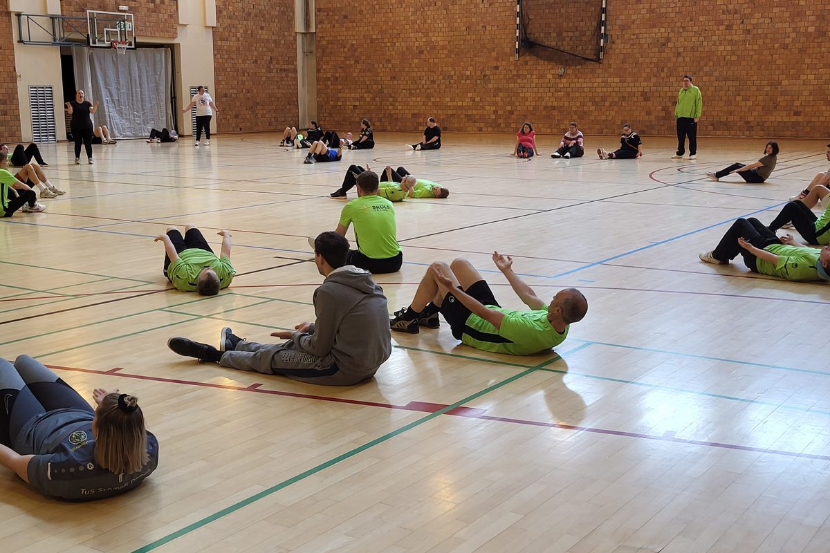 Letztes Training beim BSC Ostbelgien vor den Special Olympics in Mechelen