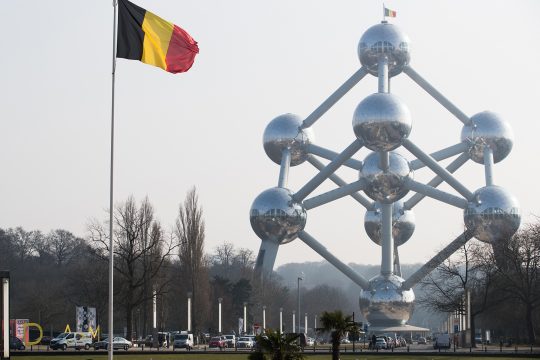 Das Atomium in Brüssel