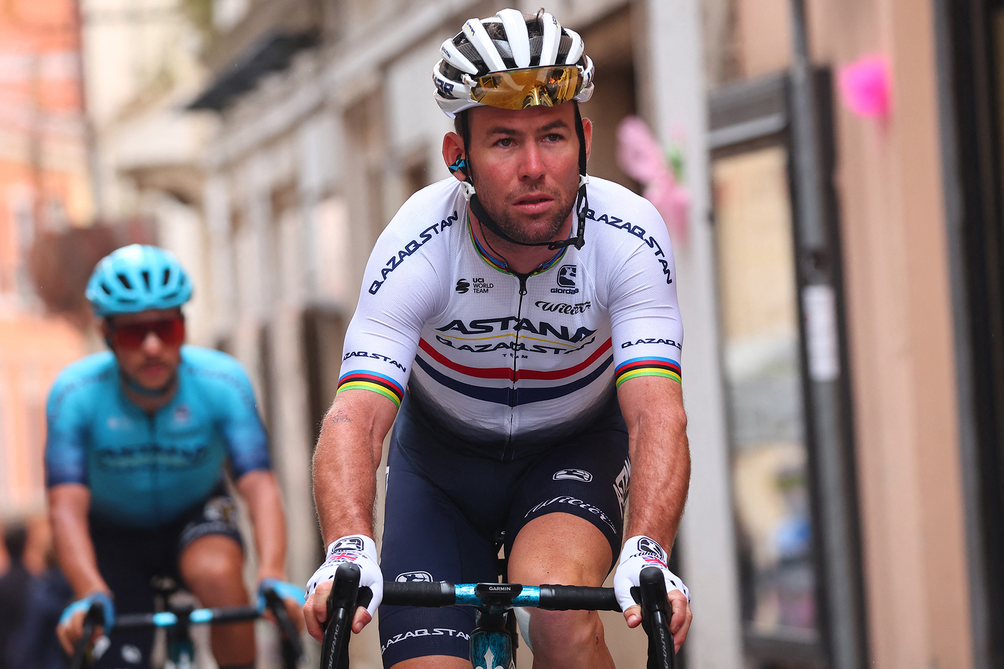 Mark Cavendish während der achten Giro-Etappe am 13. Mai von Terni nach Fossombrone (Bild: Luca Bettini/AFP)