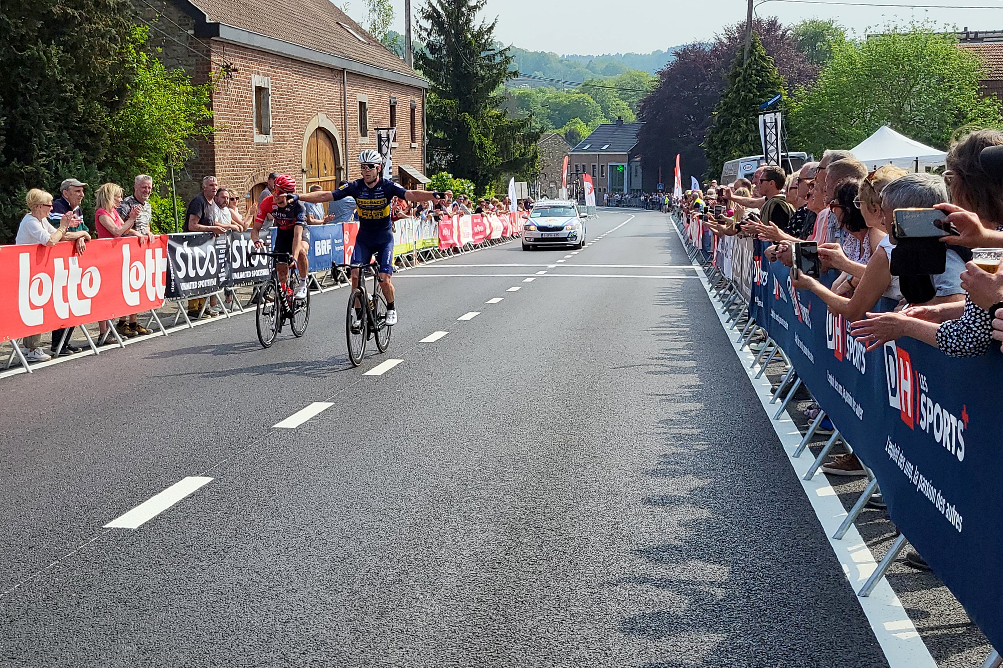 Daan Soete gewinnt dritte Etappe des Triptyque - Gesamtsieg für Valentin Darbellay (Bild: Christophe Ramjoie/BRF)