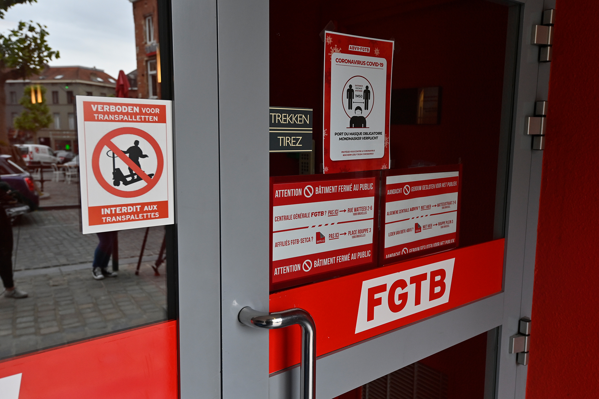 Hauptsitz der FGTB in Brüssel (Archivbild: Eric Lalmand/Belga)