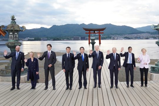 G7-Gipfel in Hiroshima (Bild: Stefan Rousseau/Pool/AFP)