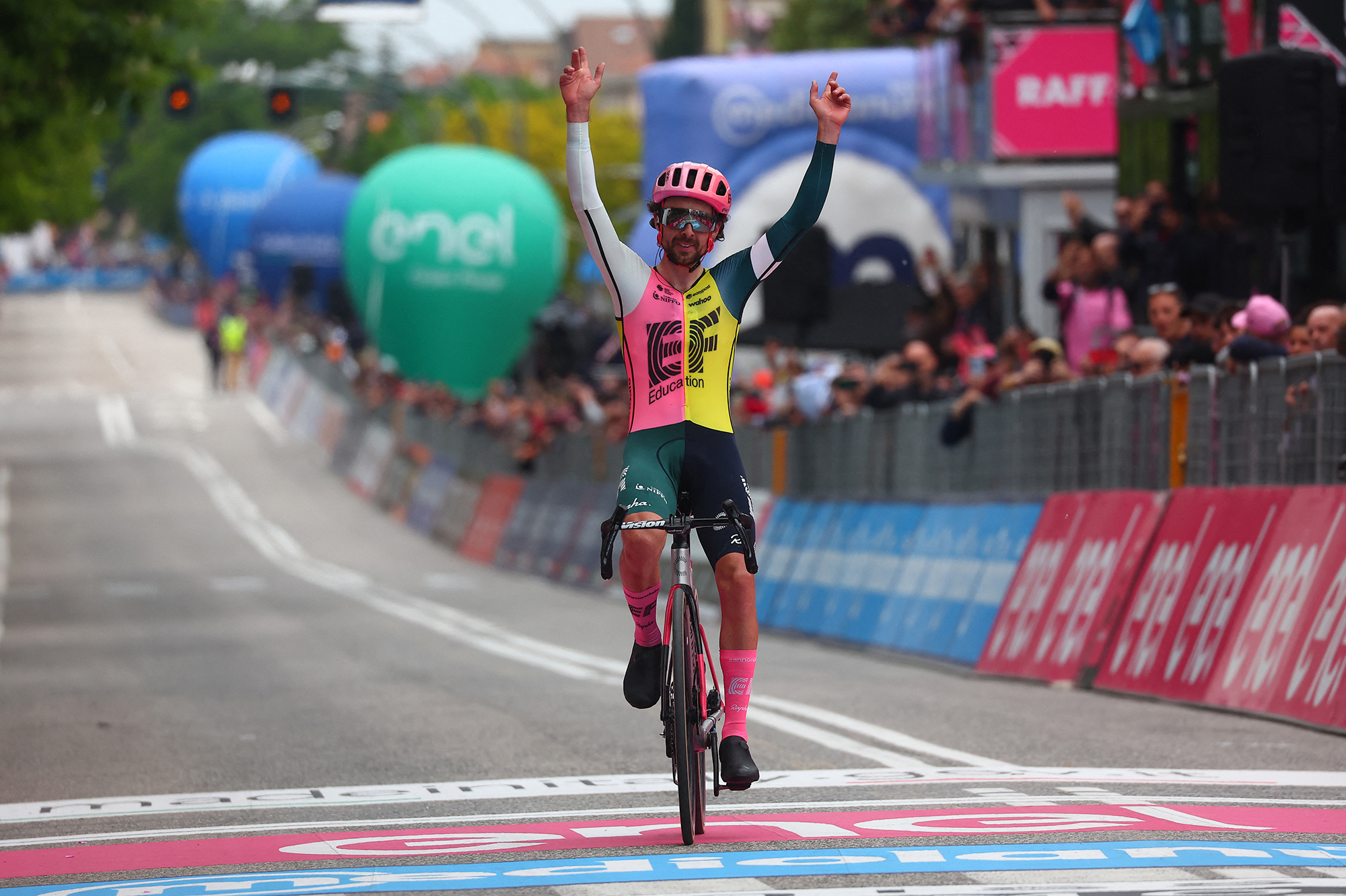 Ben Healy gewinnt die achte Etappe des Giro (Bild: Luca Bettini/AFP)
