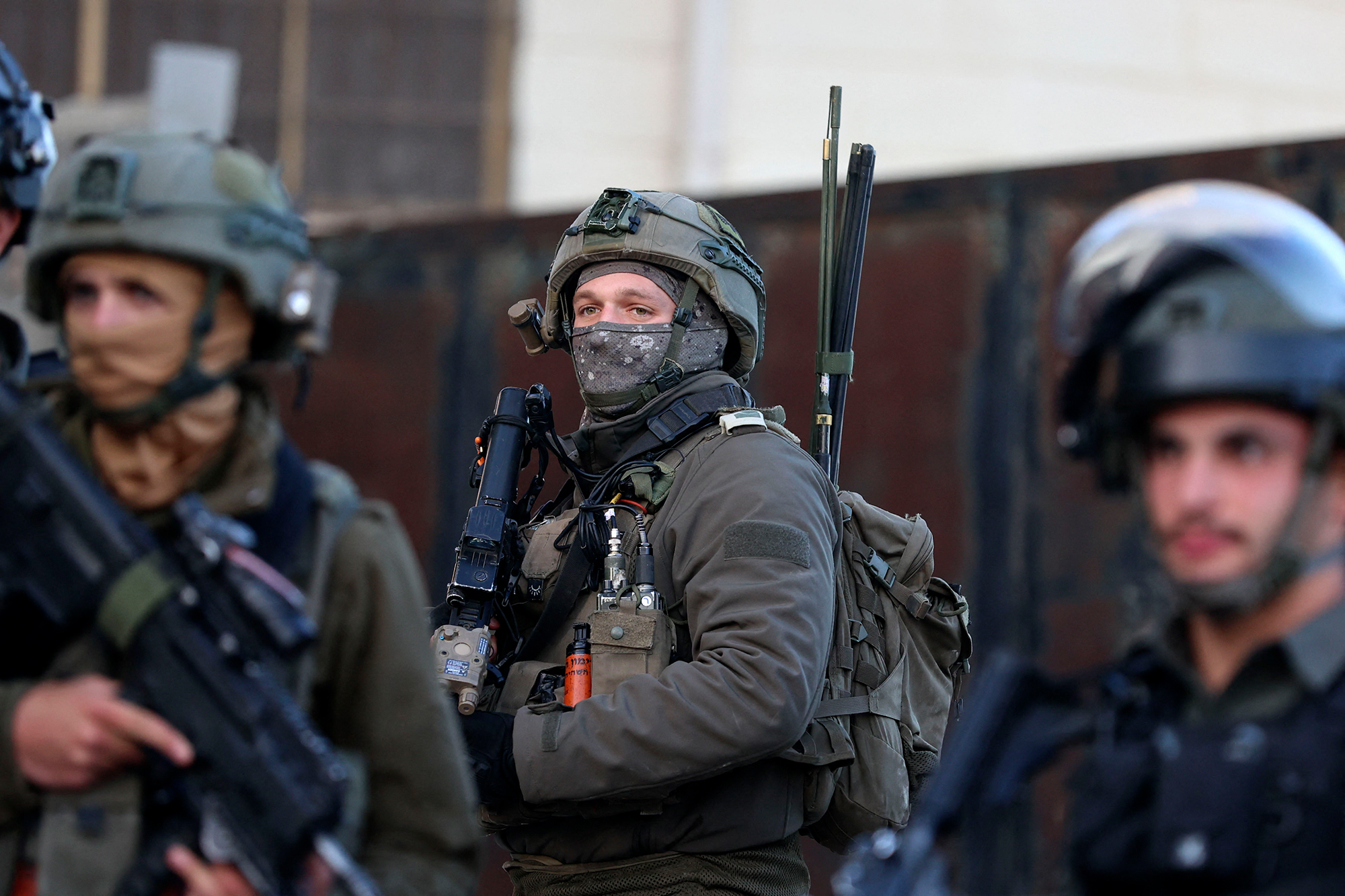 Israelische Soldaten (Bild: Zain Jaafar/AFP)